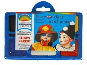 Trucco cartella clown/pierrot