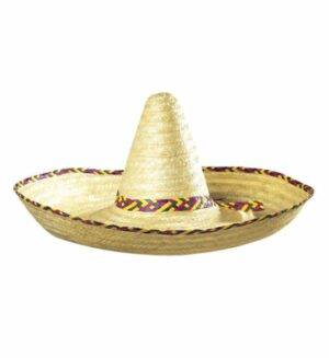 Sombrero maxi con decorazioni 65cm
