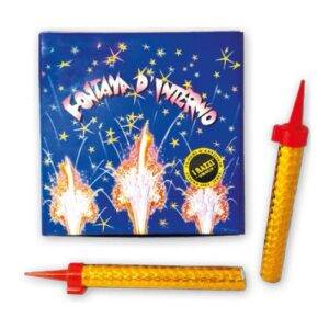 60pz candele magic flambe fontane luminose