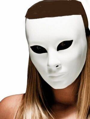 Maschera bianca
