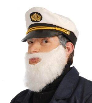 Barba bianca capitano babbo natale