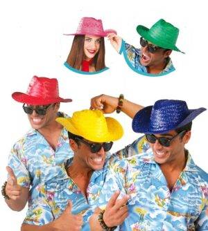 Cappello hawaiano colorato