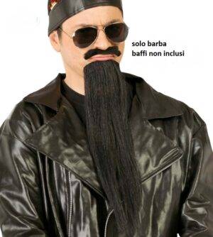 Barba lunga nera
