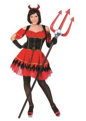 Vestito sexy devil diavola sexy