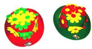 Cappello clown solo rosso
