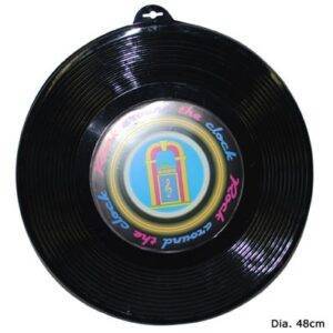 Decorazione disco anni 70