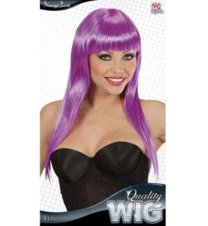 Parrucca vogue magenta