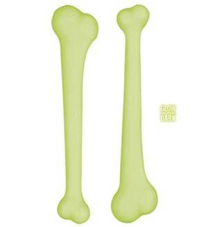 Ossa maracas fosforescenti set da 2 -23