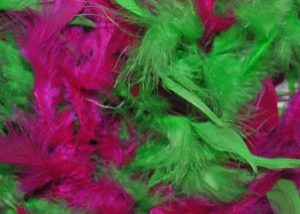 BOA VERDE-FUXIA