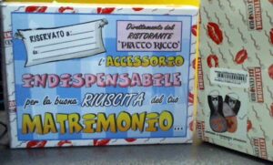 Grembiule stampato lui