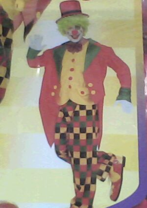 Vestito clown l/m