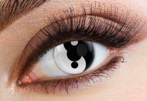 Lenti a contatto ying yang cosmetiche giornaliere