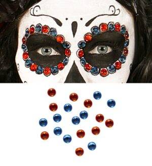 Set da 40 gemme adesive decorative per o