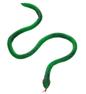 Serpente verde modellabile 100 cm