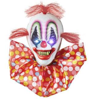 Clown horror con occhi luce led