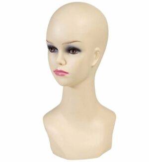 Testina donna color carne 40 cm