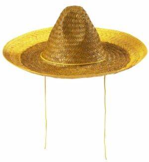 Sombrero giallo 48 cm