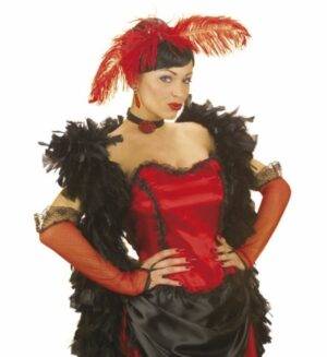 Guanti a rete dama del saloon rossi 33 c