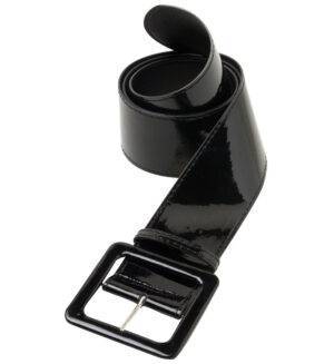 Cintura in vinile nera