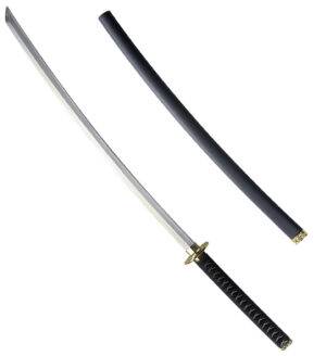 Katana metallizzata con fodero