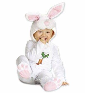 Vestito coniglietto costume copricapo