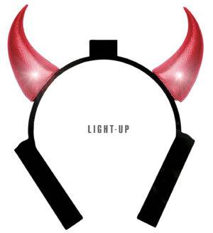 Corna diavolo luminose
