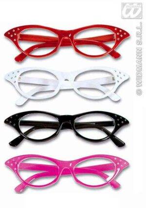 Occhiali anni 60 con strass