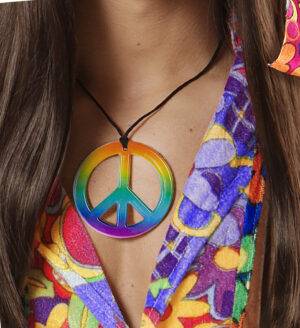 Collana hippie arcobaleno