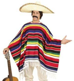 Vestito poncho messicano