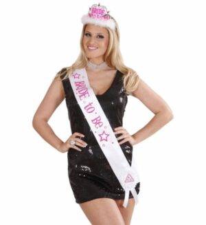 Fascia bride to be in raso