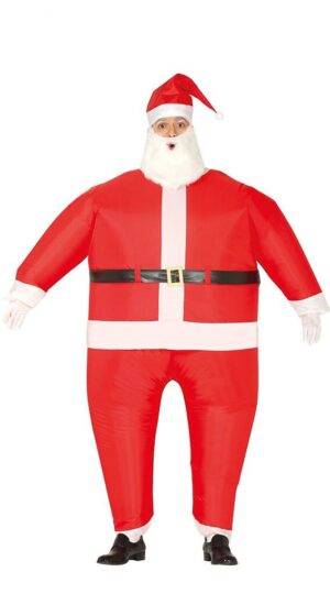 Vestito babbo natale gonfiabile