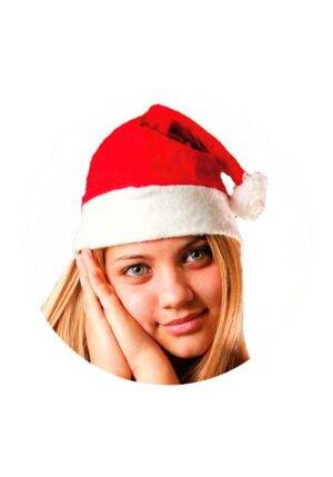 Cappello babbo natale economico in panno