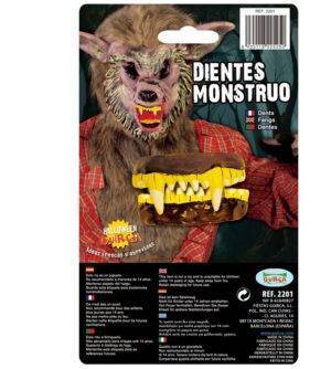 Dentiera lupo mannaro o vampiro