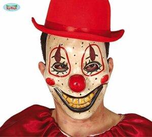 Maschera pagliaccio clown pvc