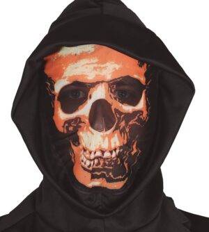 Maschera teschio tessuto