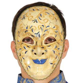 Maschera veneziana marhese marchesa carta pesta