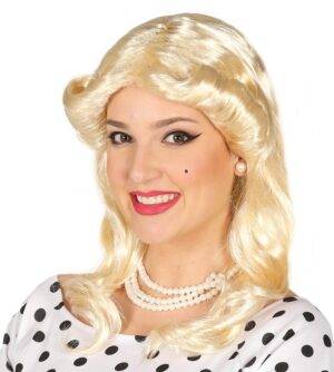 Parrucca pin-up bionda