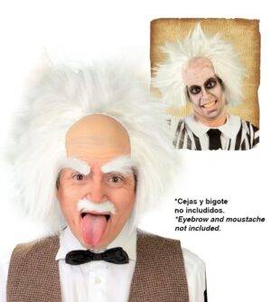 Parrucca da scienziato pazzo einstein