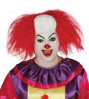 Parrucca da clown calvo