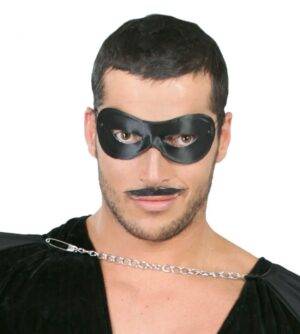 Maschera domino nera