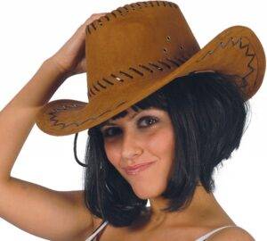 Cappello cowboy marrone
