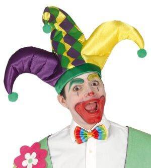 Cappello clown joker pagliaccio