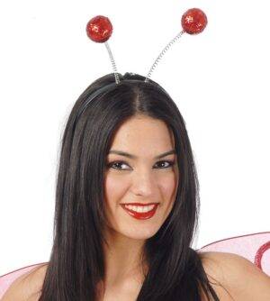 Cerchietto palline rosse