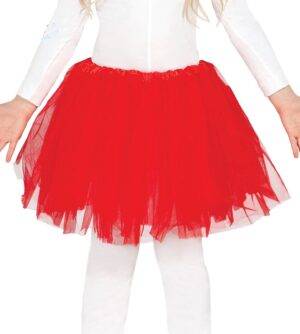 Tutù bambino 30cm rosso