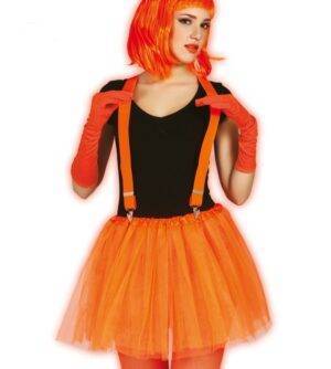 Tutù 40cm arancio fluo