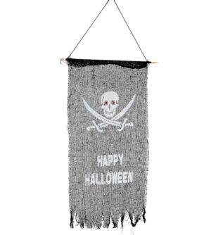 Bandiera drappo pirata 75 x 40 cms.