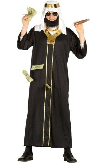 Vestito da sceicco del petrolio