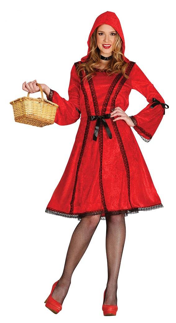 Vestito cappuccetto rosso Abiti e Maschere