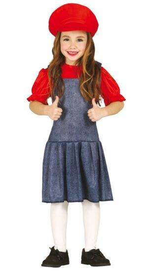 Vestito bimba super mario