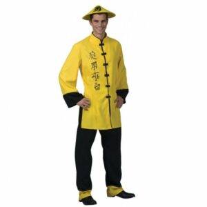 Vestito cinese giallo